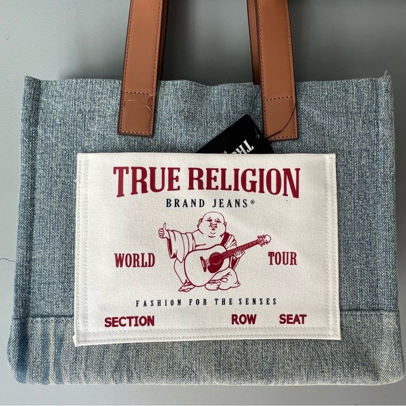 True Religion Handbags - NWT True Religion Twill Medium Tote Bag SOLD OUT ONLINE!!